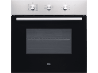 horno - ok obo 311-1 a multifuncion esmalte facil de limpiar 70 l  63 cm 9 programas  eco inox