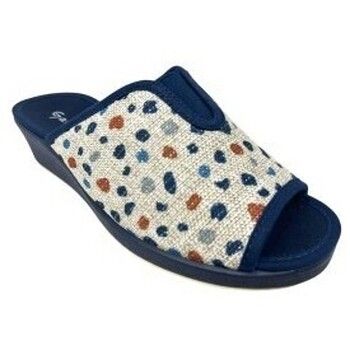 Garzon Pantuflas Ir por casa señora 1890.208 azul para mujer