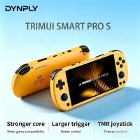 consola de juegos portatil trimui smart pro s allwinner a523 pantalla ips de 496 procesador joystick hall iluminacion rgb reproductor de juegos tg5050