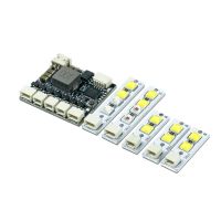 modulo de luz de navegacion led de 2 generacion 77rc 3-6s 20w programable para aviones y modelos de aeronaves rc