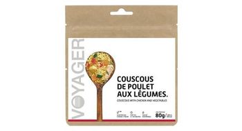 Lyophilis voyager cuscus con pollo y verduras 80g
