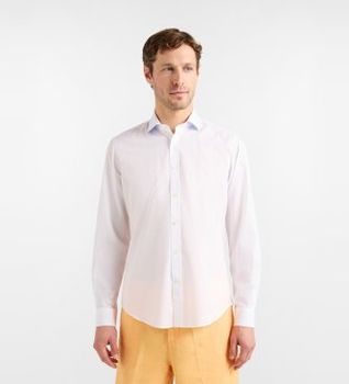 Harmont & Blaine para hombre. CNQ011012523M Camisa Stretch blanco (XXL), Casual, Algodón, Clásico, Manga larga
