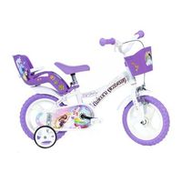 bicicleta ninos 12 pulgadas unicorn academy rosado 3 anos