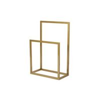 toallero de metal gediz - 25 x 60 x 90 cm - oro