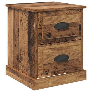 Mesita De Noche 39x39x47,5 Cm Madera - Marrón