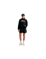 sudadera nike studio fleece wo oversized mujer negro