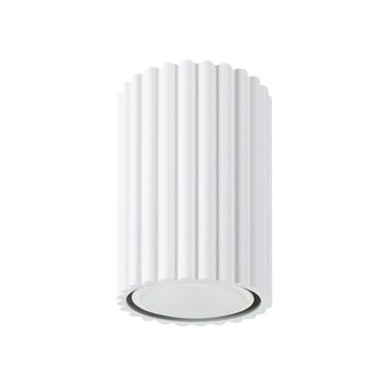 Foco de superficie moto blanco 10