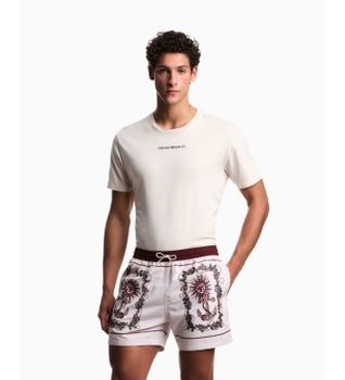 Emporio Armani para hombre. EM000583_AF20435 Bañador Estampado beige (S), Beachwear, Poliéster