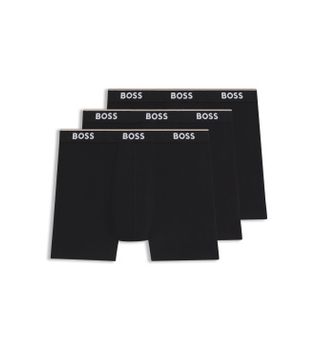 BOSS para hombre. 50538142 Set 3 Bóxers Power negro (S), Homewear, Algodón