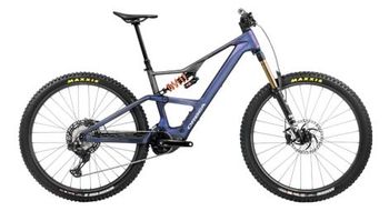 Orbea rise lt m team mtb electrica con suspension total 12 s 630 wh shimano 85 nm 29   azul tanzanita carbono ver 2025