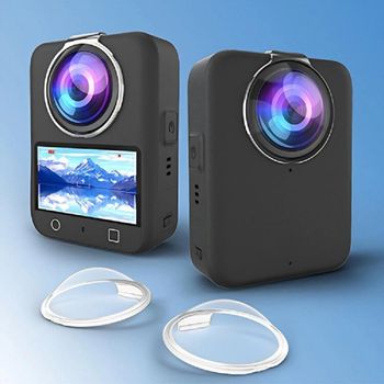 Cubierta protectora de PC para lentes PULUZ para accesorios DJI Osmo 360/ DJI Osmo 360 II