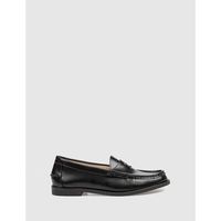 kamome trends zapatos bajos mocasin ember negro para mujer