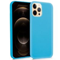 cool funda silicona celeste para iphone 12 pro max