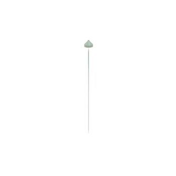 Lámpara Led Amelie Azafrán Con Pincho Hoja Verde Recargable Y Regulable