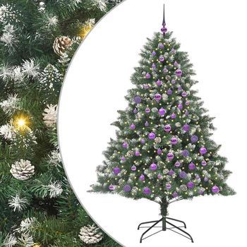 Árbol De Navidad Artificial Verde 126 X 126 X 180 Cm