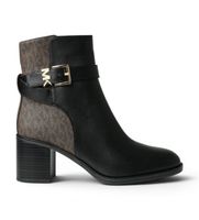 michael kors para mujer 40t6rcme6l botines de piel con tacon rachel negro 40 3 a 5cm cremallera casual clasico