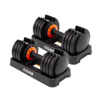 mancuernas ajustables 2x core 50kg