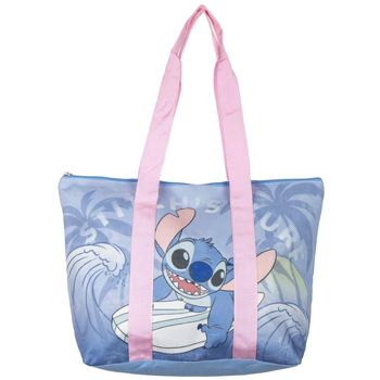 Dessins Animés Bolso Mochila Guardería Huellas Azul para niño