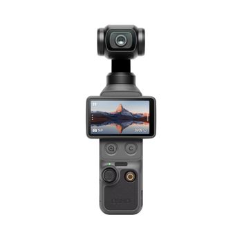DJI Osmo Pocket 4, Cámara Gimbal de Bolsillo para Vlogs, CMOS de 1″ y 4K/240fps, Estabilización de 3 Ejes, Zoom sin Pérdidas 2×, Almacenamiento Integrado de 107GB, Pantalla Giratoria de 2'', Cámara de