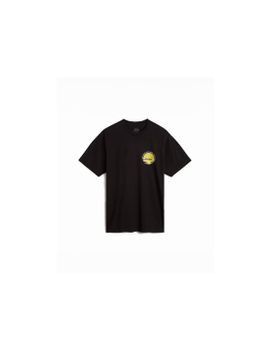 Camiseta Vans Moonlighting Ss Crew Hombre Negro