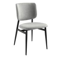 silla tela gris claro angel cerda 4147 48x60x83