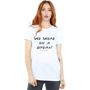 Friends Camiseta We Were On A Break para mujer