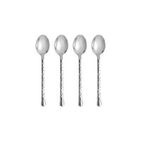cuencos de postre plateados - lote de 4