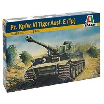 Italeri 0286s - Maqueta Tanque Tiger I Ausf. E/h1. Escala 1/35