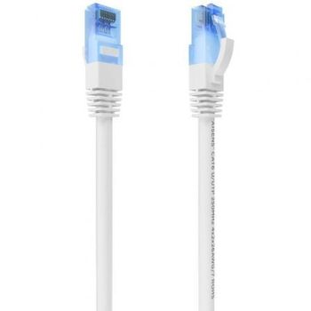 Cable de red AISENS A135-0825 Cat.6 RJ45 UTP 7.5m Blanco AWG26 CCA