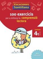 vacaciones santillana 100 exercics per a millorar la compresio lectora 4 primaria