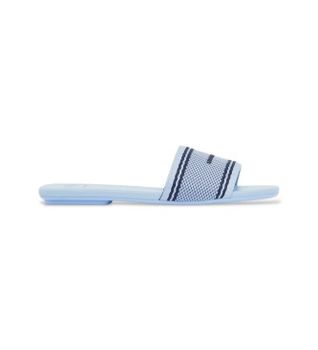 A|X Armani Exchange para mujer. XW002569AF22793MB601 Sandalias Renew azul (36), Plano, Ninguno, Casual