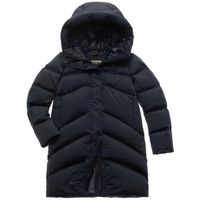 blauer abrigo de plumas chaqueta opera mujer para mujer