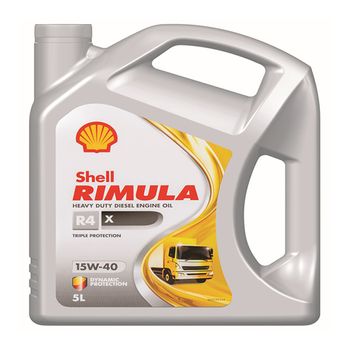 Rimula RT4 X Engine Oil - 15W-40 - 5ltr