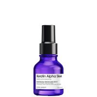loreal professionnel keratin alpha sleek hair serum anti frizz smoothing  glass shine 50ml