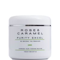 rose  caramel purity excel 60 second self tan remover 440ml