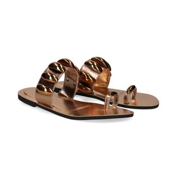 Exe Sandalias Planas Mujer - Marrón Talla 37