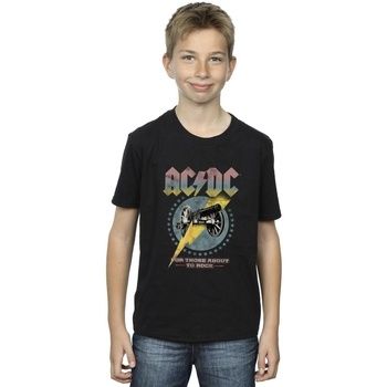 Acdc Tops y Camisetas For Those About To Rock para niño