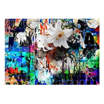 Papel Pintado 3d - Urban Lily (250x175 Cm)