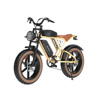 [Directo de la UE] JANSNO X70 Bicicleta eléctrica 48V 17Ah+20Ah baterías duales 750W motor pico Velocidad máxima recomen