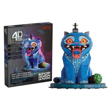 Puzzle 3D Spin Master KPop Demon Hunters Derpy Tiger y Sussie Bird 168 piezas