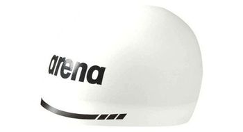 Gorro de natacion arena 3d soft blanco