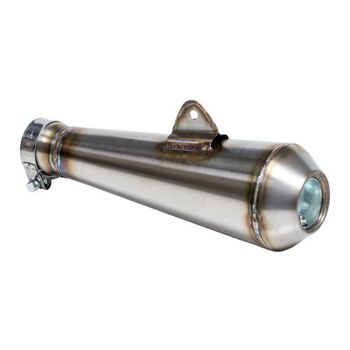 Silenciador de escape Megaton TIG 45mm inox montaje alto