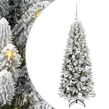 Árbol De Navidad Artificial Blanco 120 Cm Vidaxl