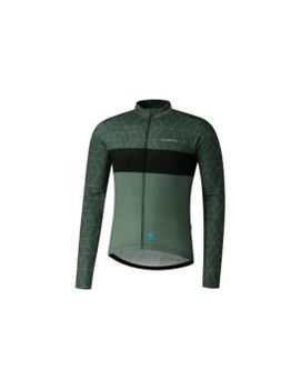 Chaqueta de Ciclismo Shimano Vertex Printed Verde