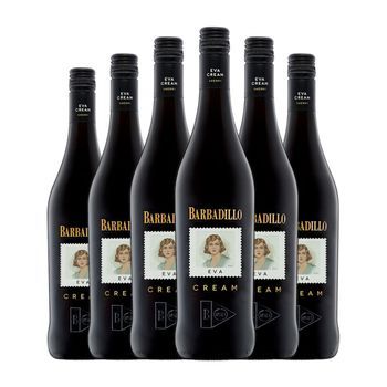 Barbadillo Vino Generoso Eva Cream Jerez-xérès-sherry 75 Cl 18% Vol. (pack De 6 Unidades)