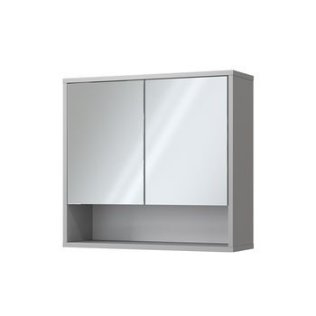 Armario Con Espejo Para Baño Eliza 70 X 65 Cm Con 2 Puertas Vicco