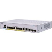 cisco cbs350-8p switch 8 puertos gigabit  2 sfp