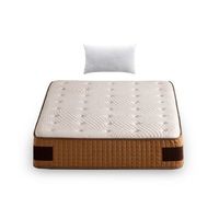 colchon viscoelastico premium 140x190 altura 32 cm con 2 almohadas fibra de 70-75 phantasus