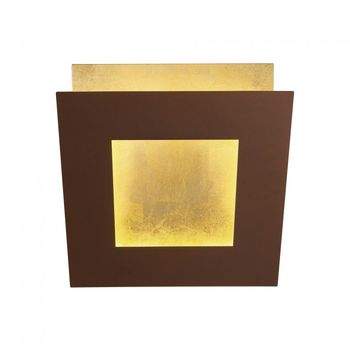 Aplique de pared led dalia oro (24w)