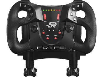 Volante - FR-TEC Formula Wheel, Vibración, Sensor electromagnético, Inclinación ajustable, extraíble, Negro